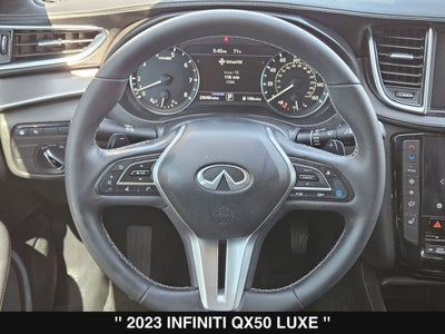 2023 INFINITI QX50 LUXE