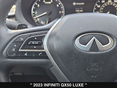 2023 INFINITI QX50 LUXE
