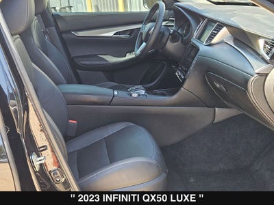 2023 INFINITI QX50 LUXE