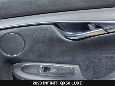 2023 INFINITI QX50 LUXE
