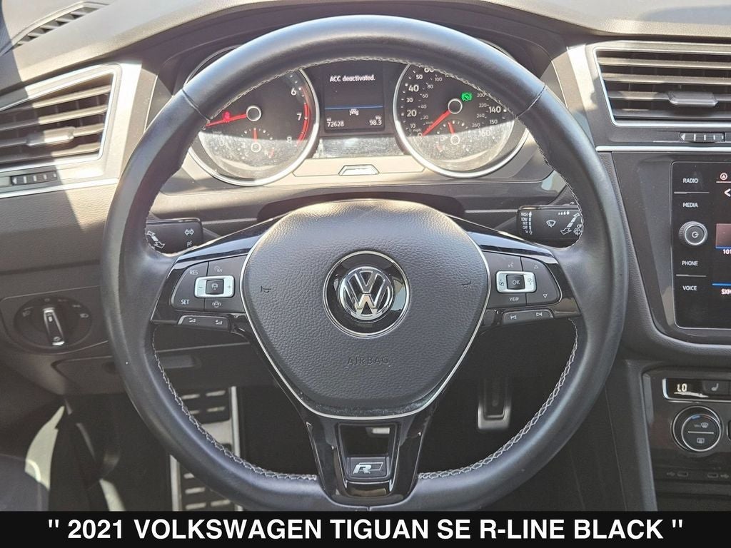 2021 Volkswagen Tiguan 2.0T SE R-Line Black