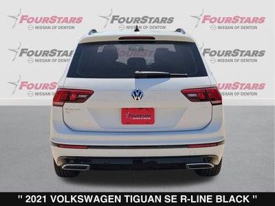 2021 Volkswagen Tiguan 2.0T SE R-Line Black