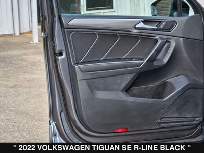 2022 Volkswagen Tiguan 2.0T SE R-Line Black
