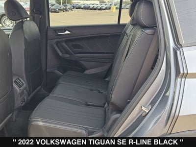 2022 Volkswagen Tiguan 2.0T SE R-Line Black