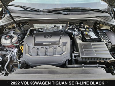 2022 Volkswagen Tiguan 2.0T SE R-Line Black