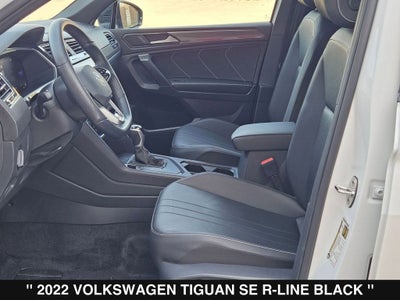 2022 Volkswagen Tiguan 2.0T SE R-Line Black