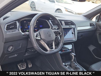2022 Volkswagen Tiguan 2.0T SE R-Line Black