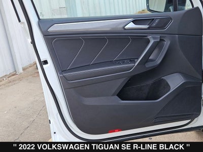 2022 Volkswagen Tiguan 2.0T SE R-Line Black