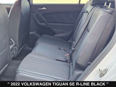 2022 Volkswagen Tiguan 2.0T SE R-Line Black