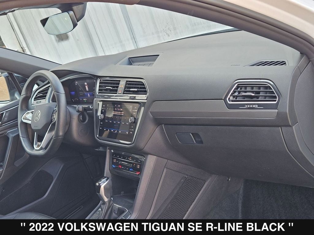 2022 Volkswagen Tiguan 2.0T SE R-Line Black