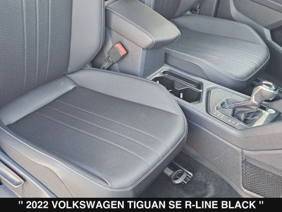 2022 Volkswagen Tiguan 2.0T SE R-Line Black