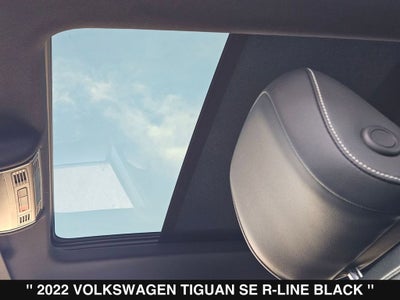 2022 Volkswagen Tiguan 2.0T SE R-Line Black