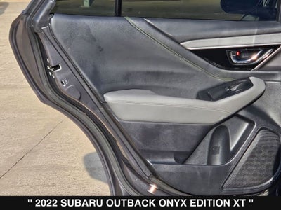 2022 Subaru Outback Onyx Edition XT