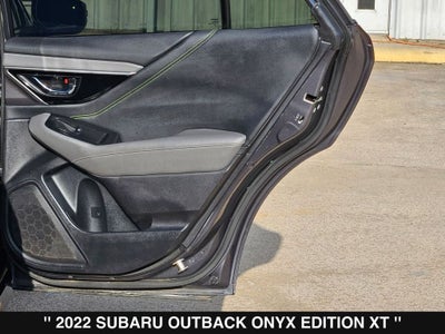 2022 Subaru Outback Onyx Edition XT