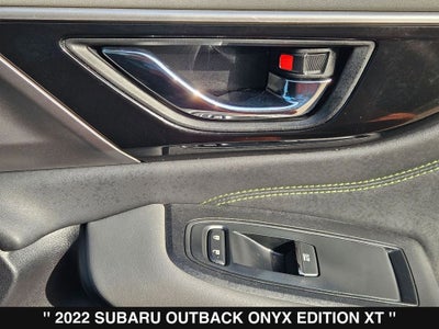 2022 Subaru Outback Onyx Edition XT