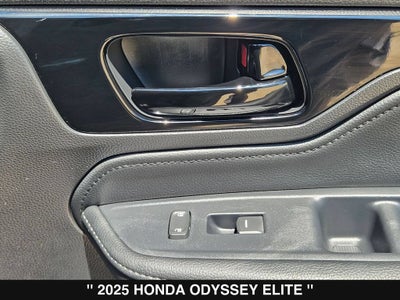2025 Honda Odyssey Elite