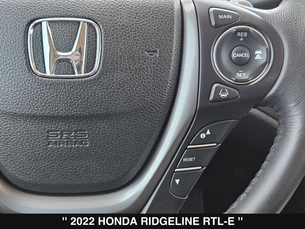 2022 Honda Ridgeline RTL-E