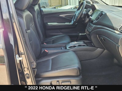 2022 Honda Ridgeline RTL-E