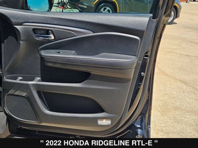 2022 Honda Ridgeline RTL-E