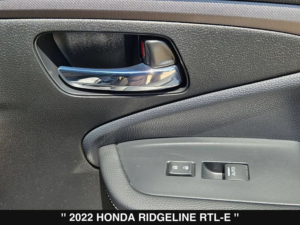 2022 Honda Ridgeline RTL-E