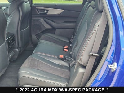 2022 Acura MDX A-Spec SH-AWD