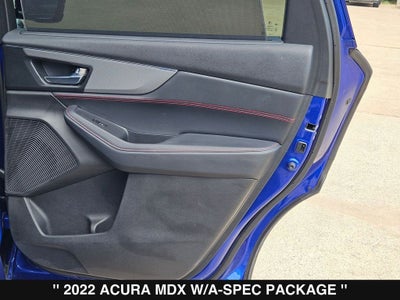 2022 Acura MDX A-Spec SH-AWD