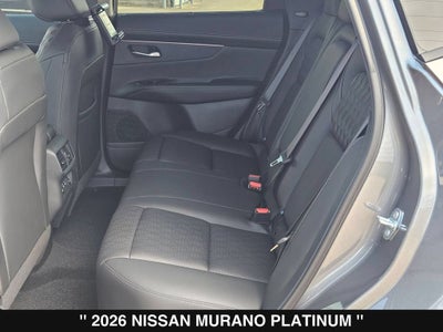 2026 Nissan Murano Platinum