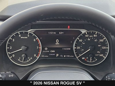 2026 Nissan Rogue SV