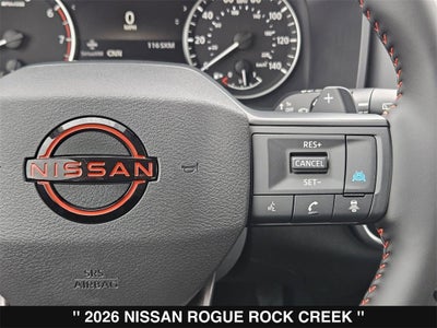 2026 Nissan Rogue Rock Creek