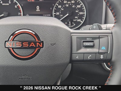 2026 Nissan Rogue Rock Creek