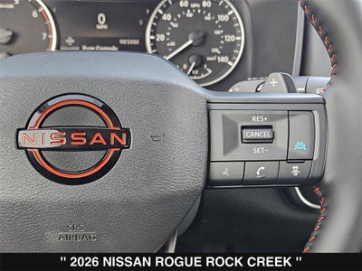 2026 Nissan Rogue Rock Creek
