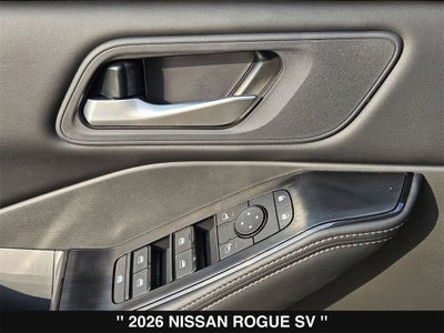 2026 Nissan Rogue SV