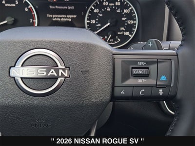 2026 Nissan Rogue SV