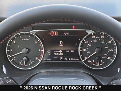 2026 Nissan Rogue Rock Creek