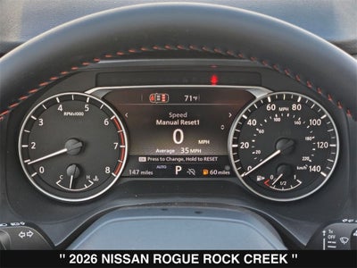 2026 Nissan Rogue Rock Creek