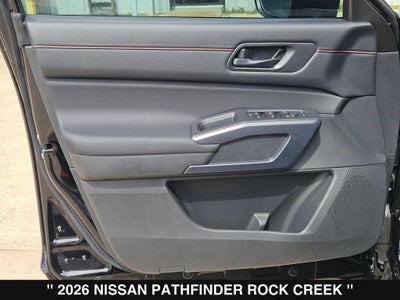 2026 Nissan Pathfinder Rock Creek