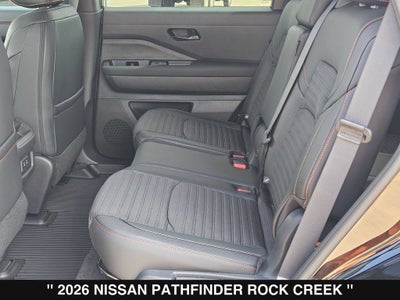 2026 Nissan Pathfinder Rock Creek