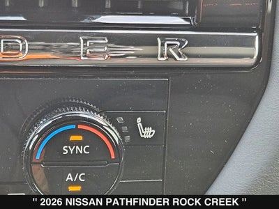 2026 Nissan Pathfinder Rock Creek