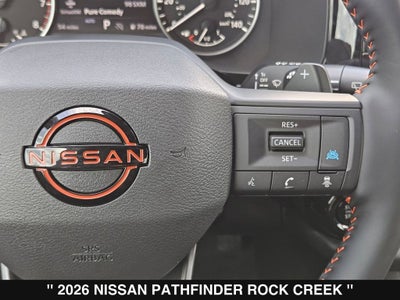2026 Nissan Pathfinder Rock Creek