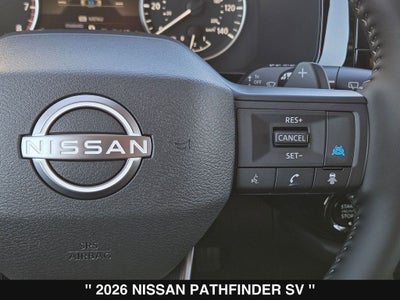 2026 Nissan Pathfinder SV
