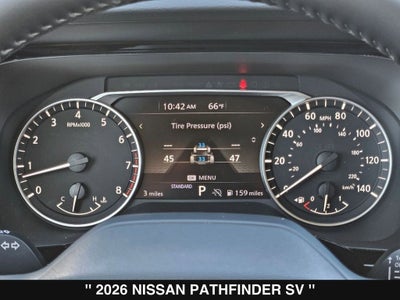 2026 Nissan Pathfinder SV