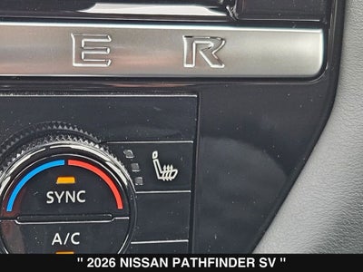 2026 Nissan Pathfinder SV
