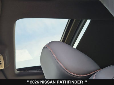 2026 Nissan Pathfinder SV