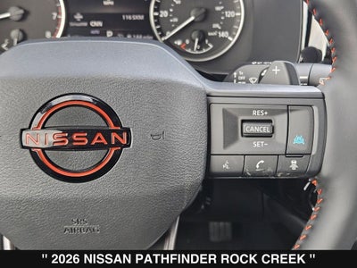 2026 Nissan Pathfinder Rock Creek