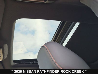 2026 Nissan Pathfinder Rock Creek