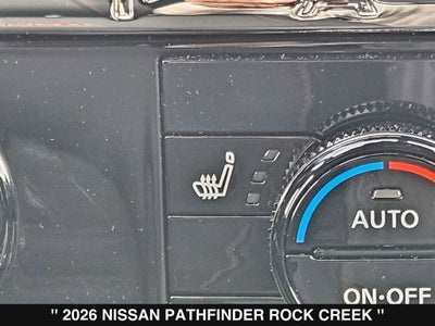 2026 Nissan Pathfinder Rock Creek