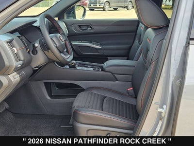 2026 Nissan Pathfinder Rock Creek