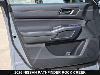 2026 Nissan Pathfinder Rock Creek