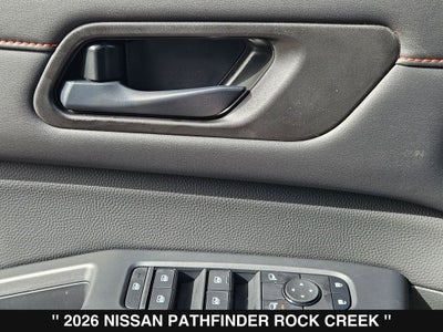 2026 Nissan Pathfinder Rock Creek