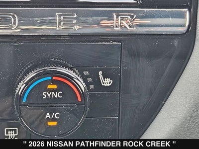 2026 Nissan Pathfinder Rock Creek